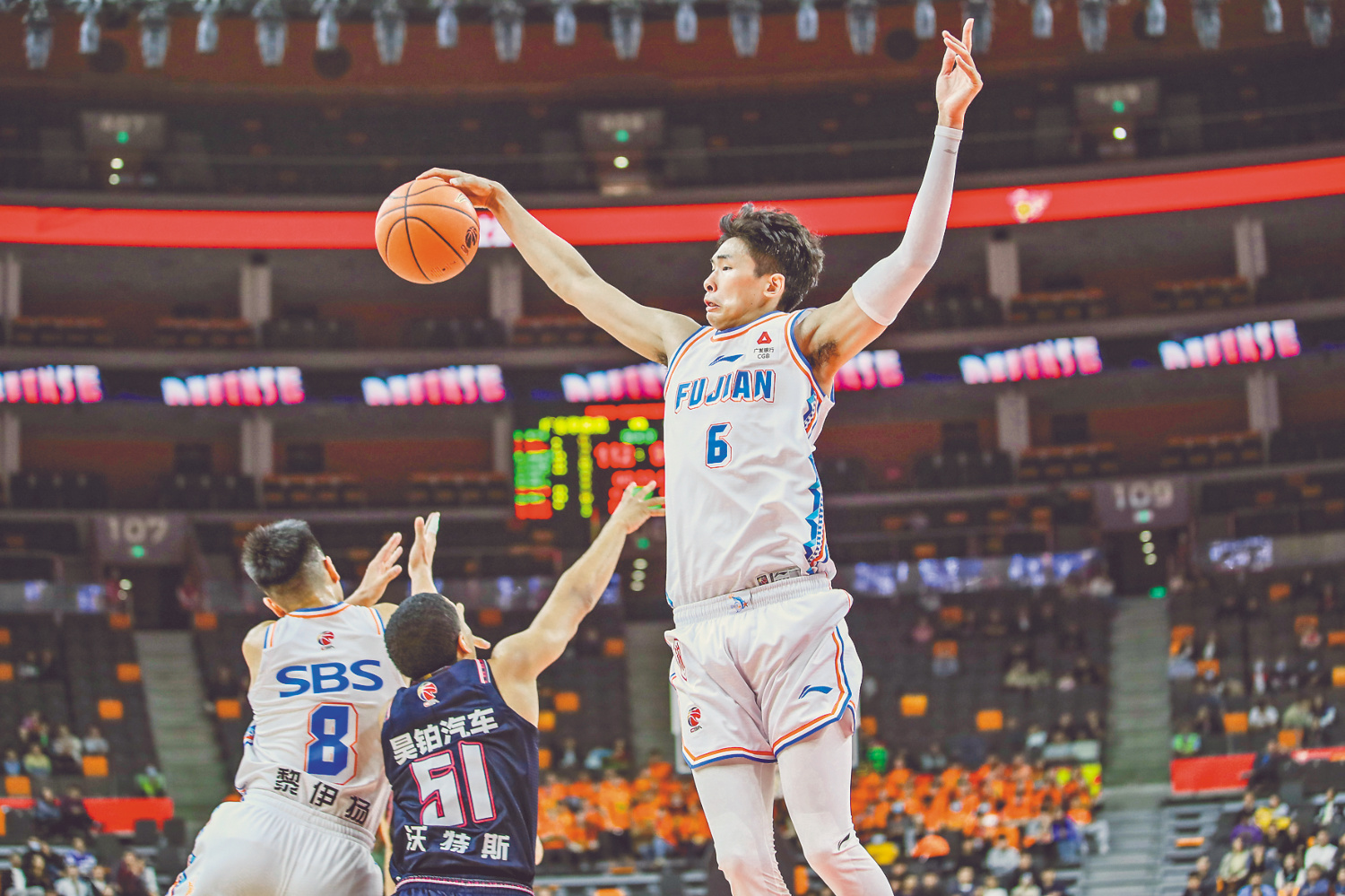 关于福建男篮客场挑战失败，整体实力待提升的信息